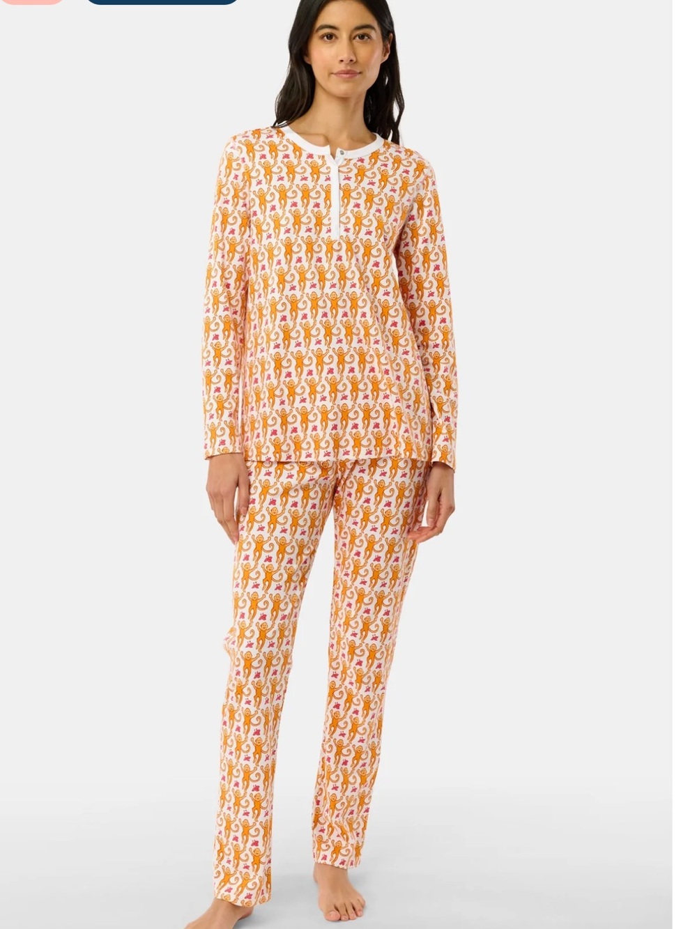 ROLLER RABBIT Monkey Pajamas
